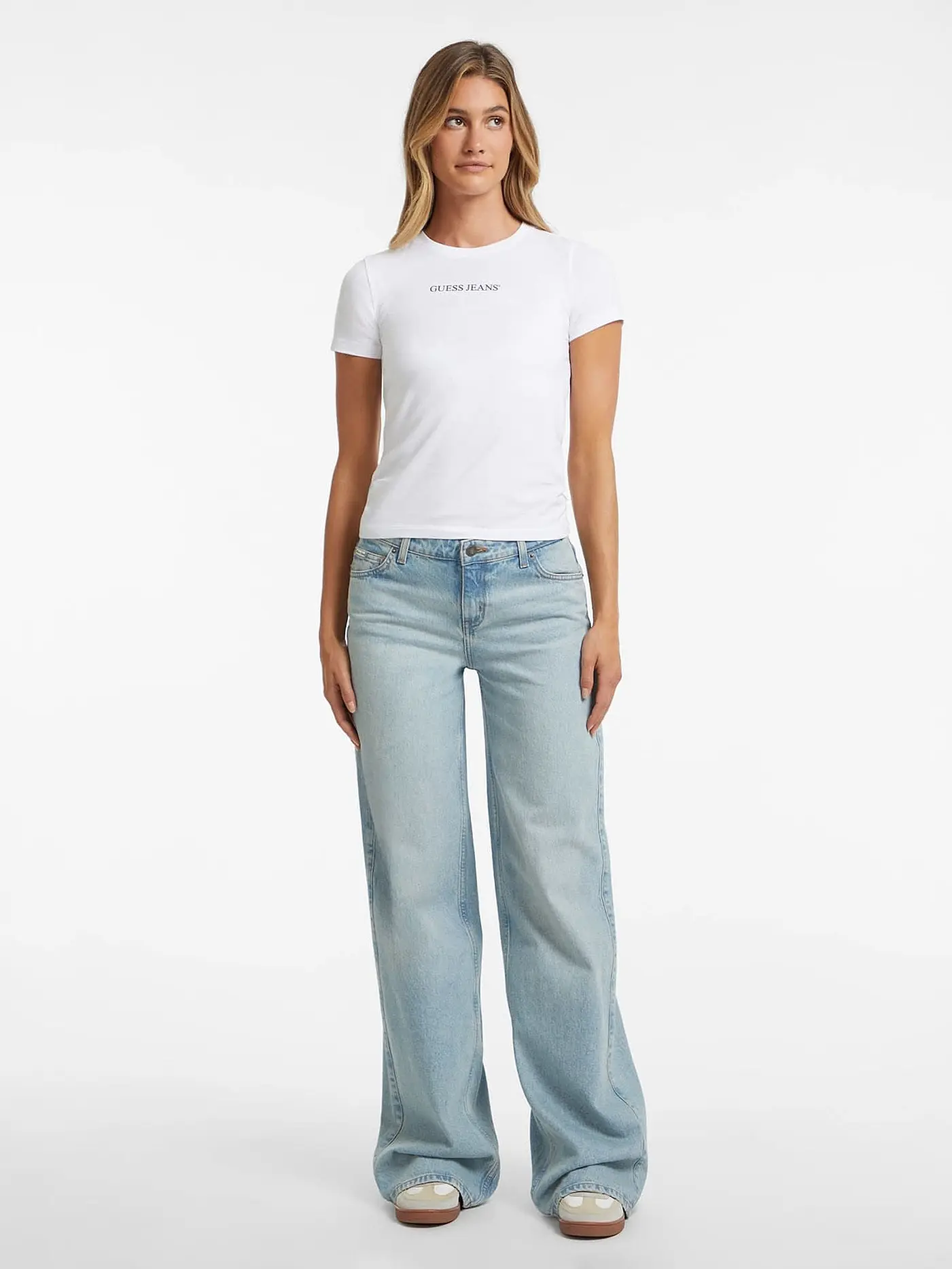 GUESS | Jeans Wide Leg | hellblau